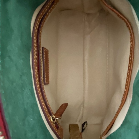 Dooney & Bourke FLORENTINE LEATHER LINED NATURAL Leather Bag - Picture 8 of 8